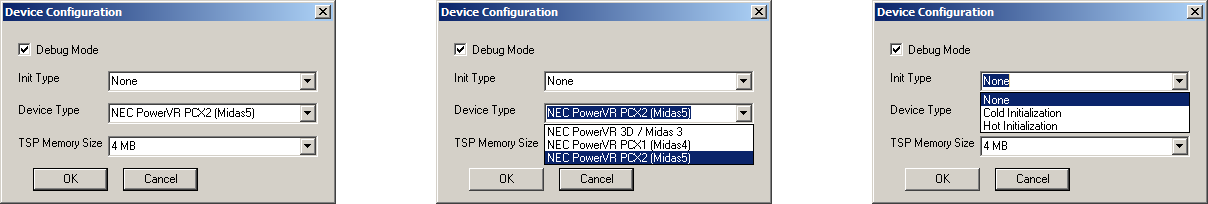 PCem device configuration dialog